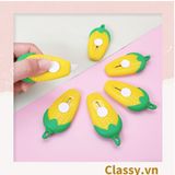  [GIAO HÀNG 7-25 NGÀY]  Dao rọc giấy nhỏ gọn 7CM, hình củ cà rốt màu cam PK1214 