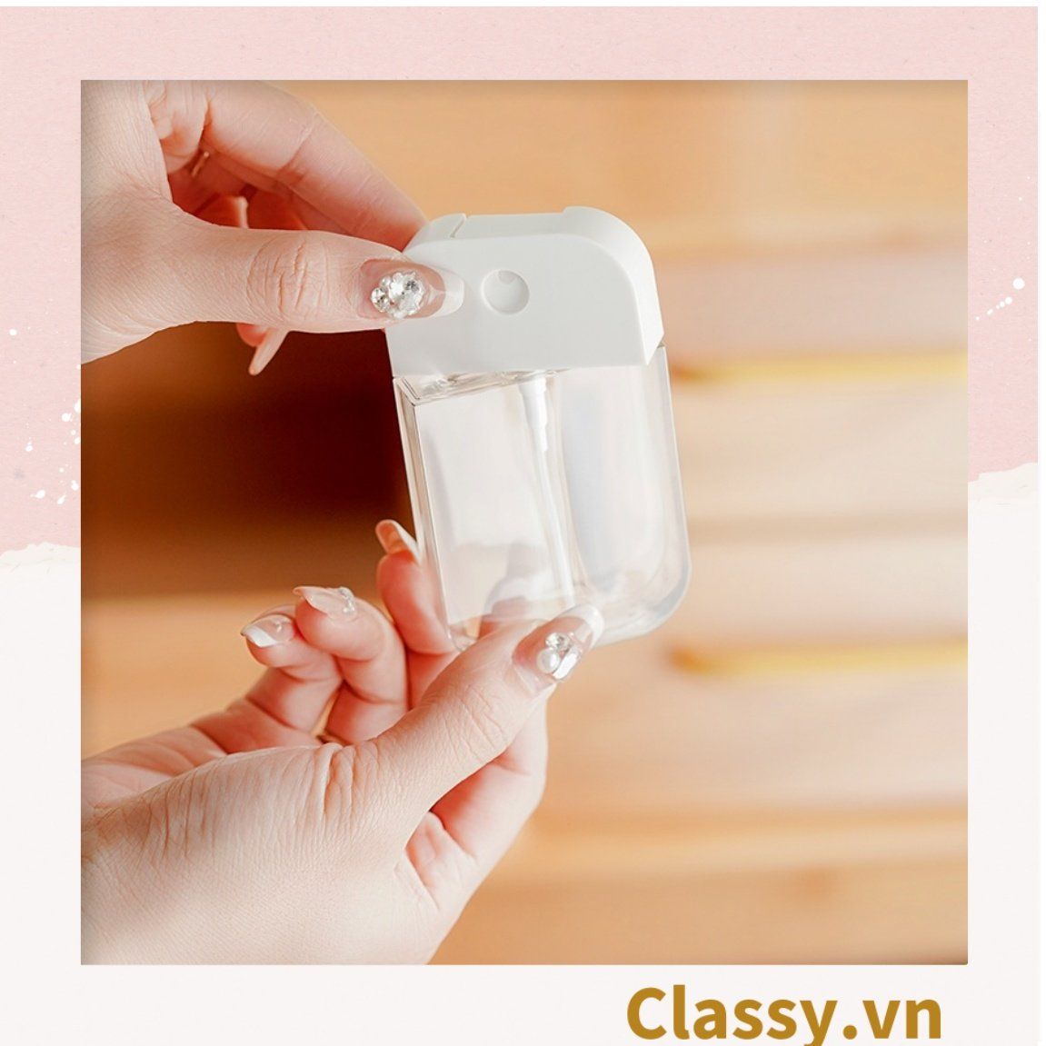  [GIAO HÀNG 7-25 NGÀY]  COMBO 50 Bình xịt dạng phun sương 45ml, dùng để chiết mỹ phẩm tiện lợi mang theo bên người PK1255 
