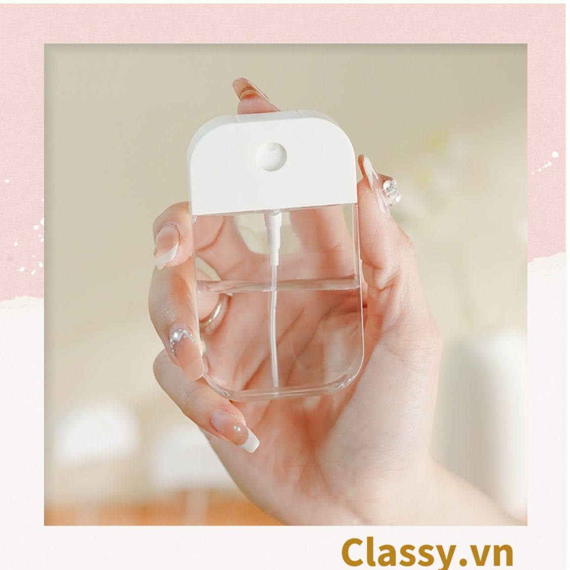 [GIAO HÀNG 7-25 NGÀY]  COMBO 50 Bình xịt dạng phun sương 45ml, dùng để chiết mỹ phẩm tiện lợi mang theo bên người PK1255 