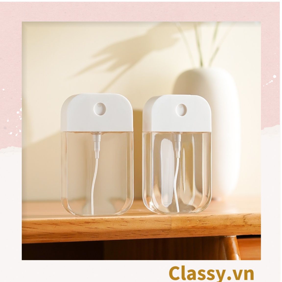  [GIAO HÀNG 7-25 NGÀY]  COMBO 50 Bình xịt dạng phun sương 45ml, dùng để chiết mỹ phẩm tiện lợi mang theo bên người PK1255 