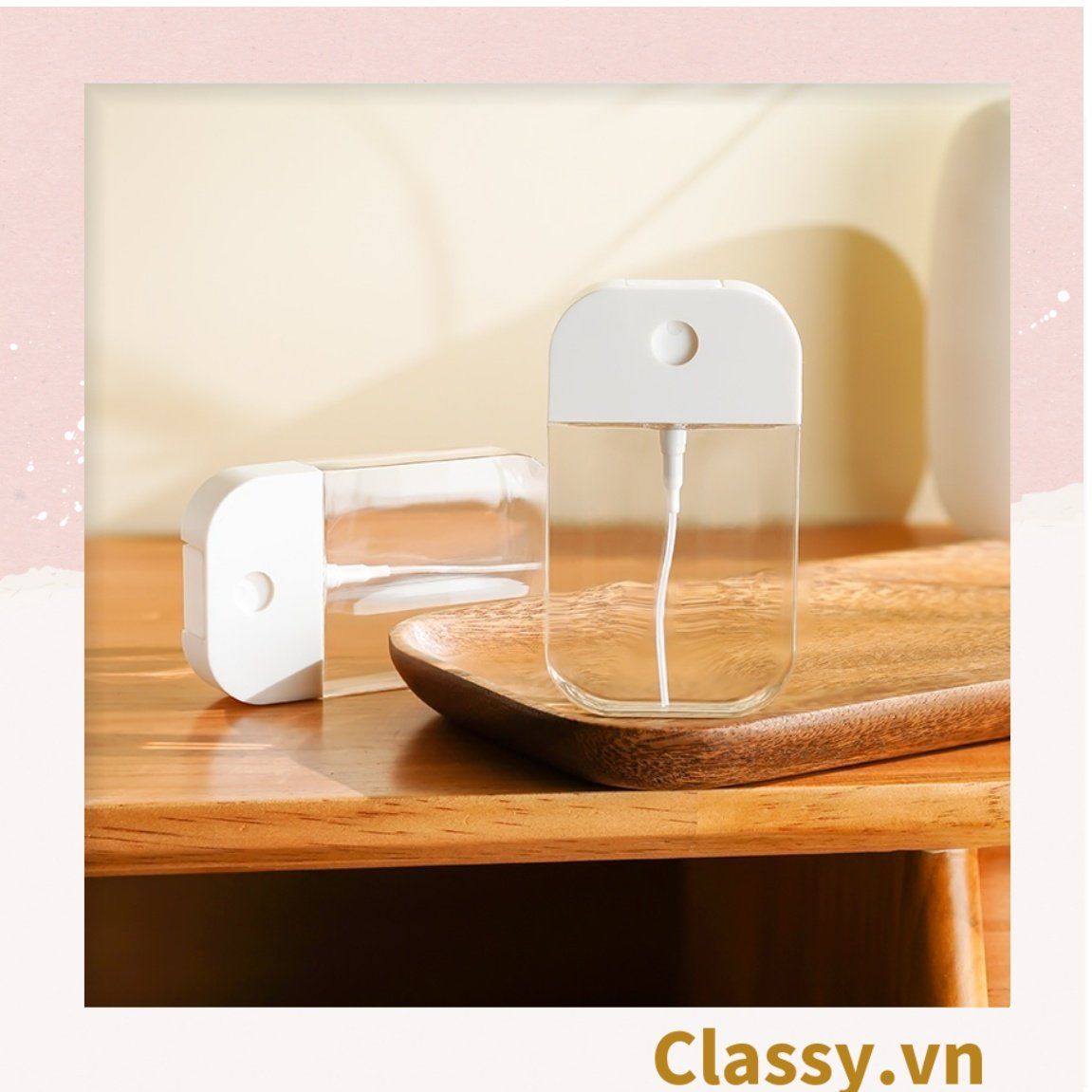  [GIAO HÀNG 7-25 NGÀY]  COMBO 50 Bình xịt dạng phun sương 45ml, dùng để chiết mỹ phẩm tiện lợi mang theo bên người PK1255 