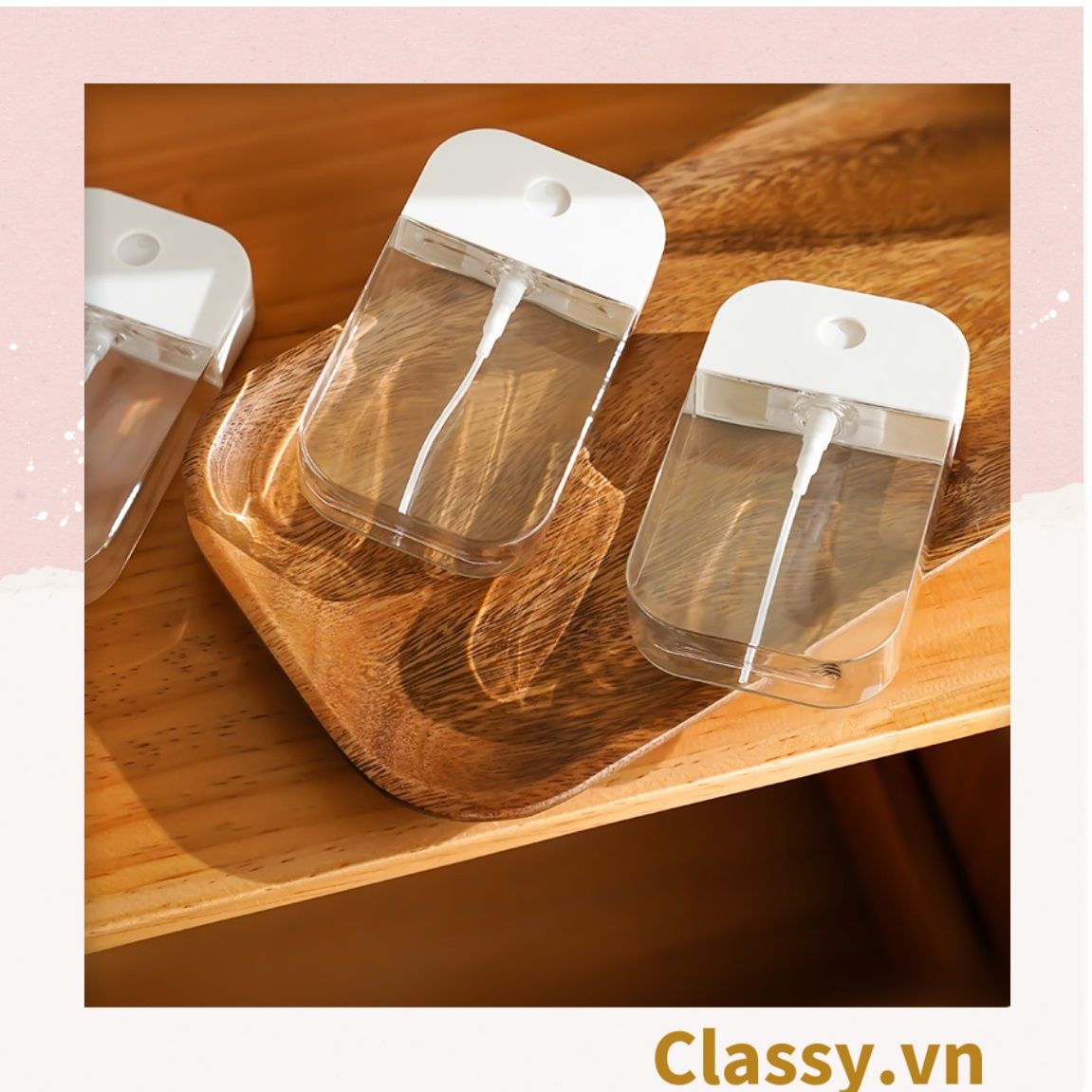 [GIAO HÀNG 7-25 NGÀY]  COMBO 50 Bình xịt dạng phun sương 45ml, dùng để chiết mỹ phẩm tiện lợi mang theo bên người PK1255 