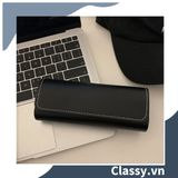  [GIAO HÀNG 7-25 NGÀY]  Hộp đựng mắt kính cao cấp màu trơn, chống sốc, chống trầy xướt PK1256 