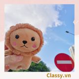  [GIAO HÀNG 7-25 NGÀY]  Classy Móc khóa gấu bông, con vật hoạt hình siêu đáng yêu, siêu êm PK1276 