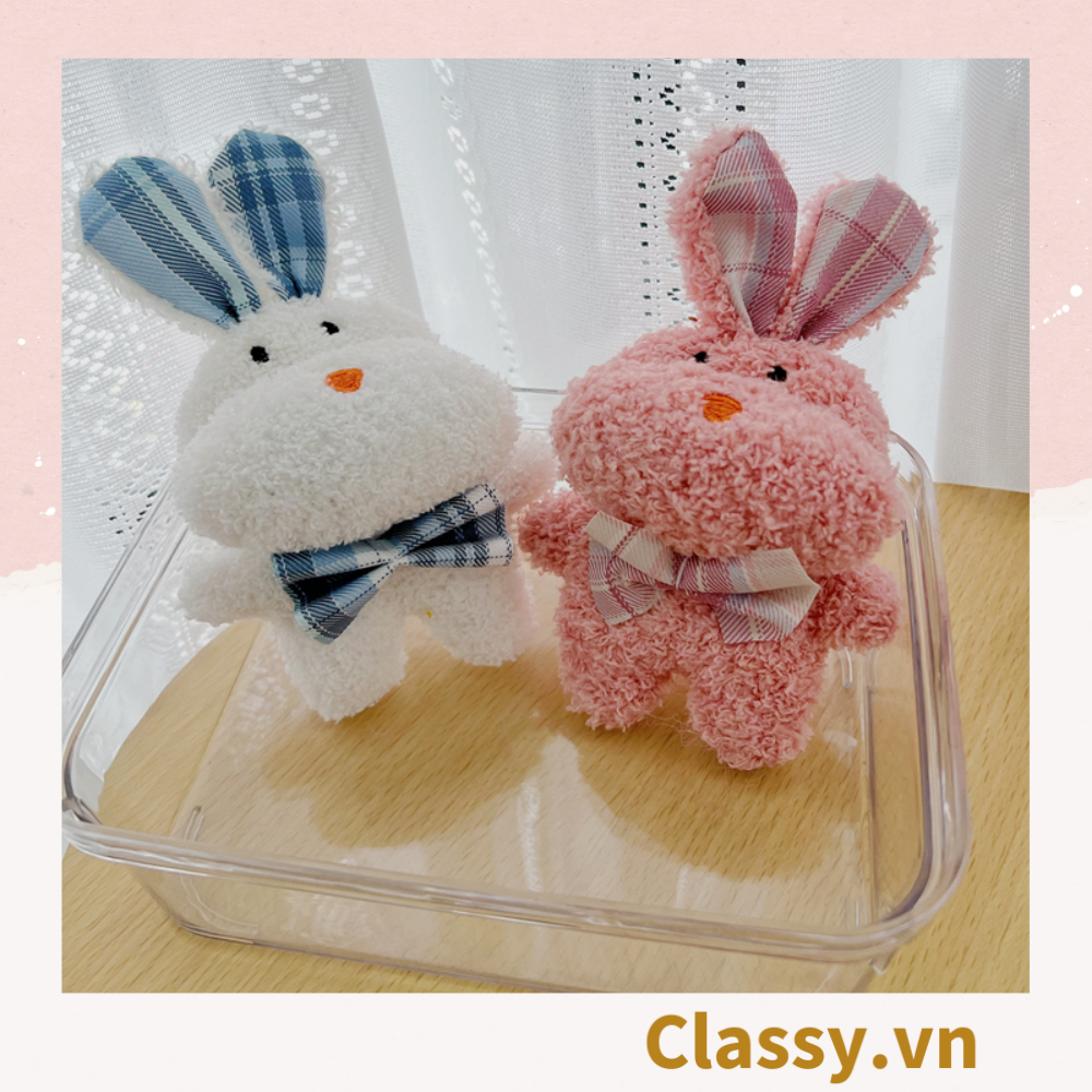  [GIAO HÀNG 7-25 NGÀY]  Classy Móc khóa gấu bông, con vật hoạt hình siêu đáng yêu, siêu êm PK1276 