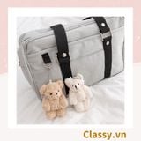  Classy Móc khóa gấu nhồi bông siêu êm siêu mịn PK1276 