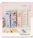  [GIAO HÀNG 7-25 NGÀY]  Classy Sổ từ vựng Sổ tay mini, sổ kẻ ngang, kích thước 7.5x13CM họa tiết ngẫu nhiên PK1278 