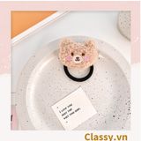  Dây cột tóc hình chú gấu đáng yêu mang lại nét nữ tính cho bạn nữ PK1279 