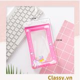  [GIAO HÀNG 7-25 NGÀY]   Túi đựng điện thoại chống thấm nước, có dây đeo cổ tiện lợi mang theo khi đi du lịch PK1282 