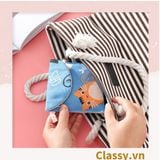  Túi vải cầm tay mini kích cỡ 13CM, nhiều màu nhiều họa tiết đựng phụ kiện PK1288 [HÀNG ORDER 5-7 NGÀY | ÁP DỤNG ĐƠN TỪ 2 TRIỆU | CÓ THỂ IN LOGO] 