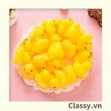  [GIAO HÀNG 7-25 NGÀY]  500 con Vịt vàng đồ chơi bằng nhựa dành cho bé có phát ra tiếng kêu PK1292 