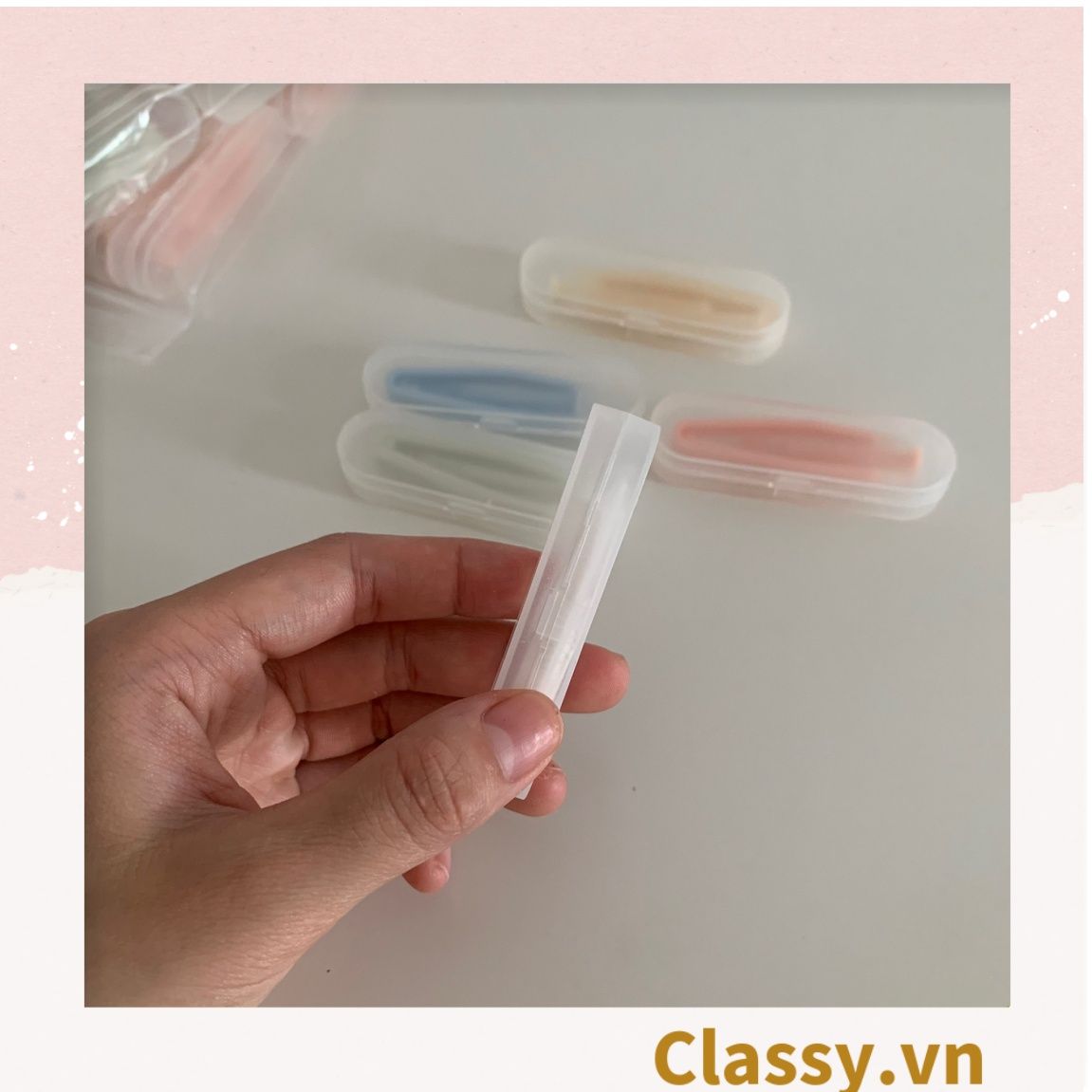  [GIAO HÀNG 7-25 NGÀY]  Bộ dụng cụ đeo lens và tháo lens kính áp tròng chất lượng cao nhiều màu lựa chọn PK1312 