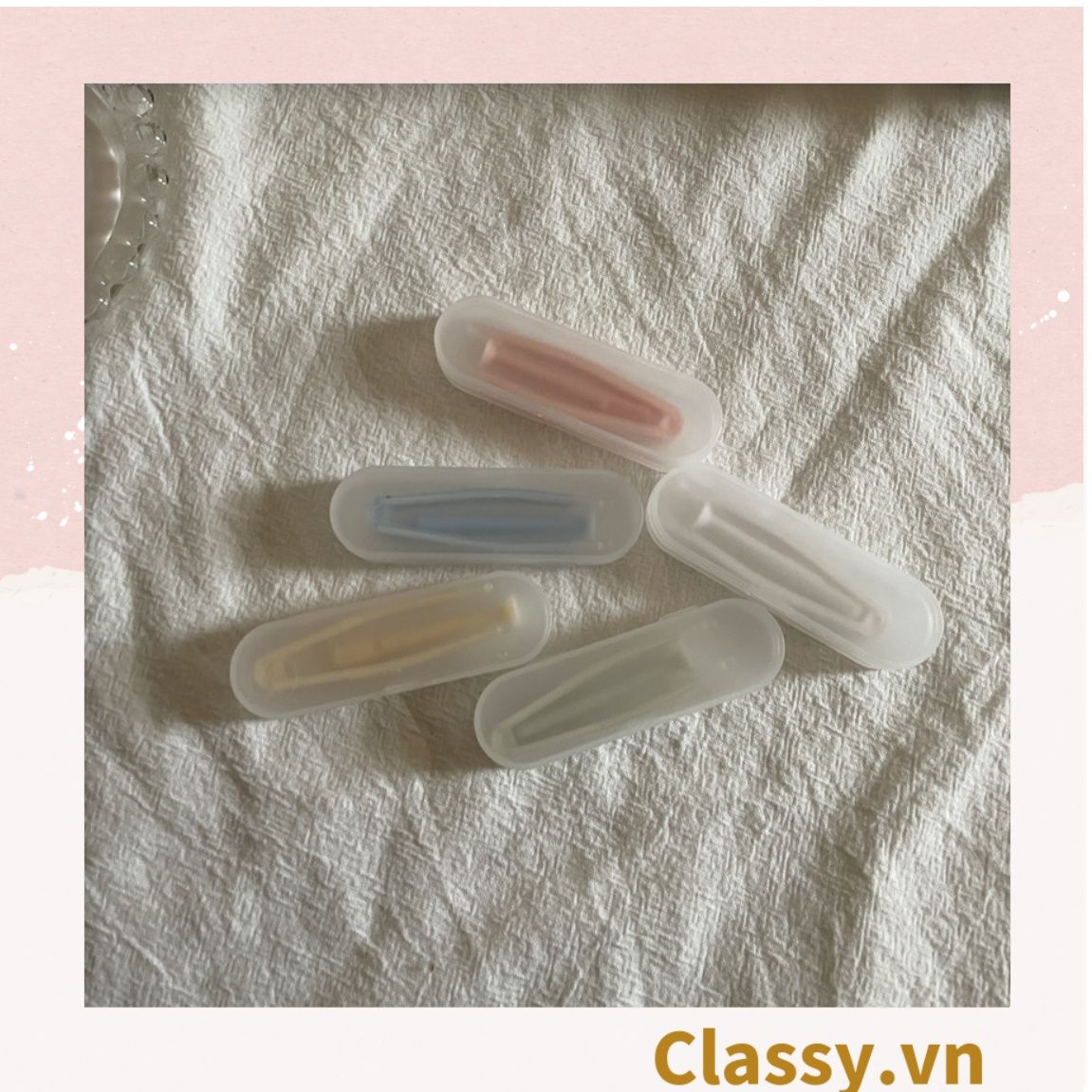  [GIAO HÀNG 7-25 NGÀY]  Bộ dụng cụ đeo lens và tháo lens kính áp tròng chất lượng cao nhiều màu lựa chọn PK1312 