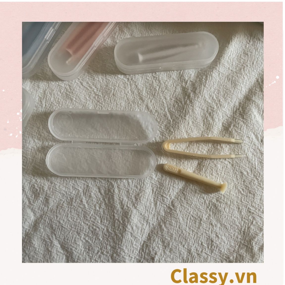  [GIAO HÀNG 7-25 NGÀY]  Bộ dụng cụ đeo lens và tháo lens kính áp tròng chất lượng cao nhiều màu lựa chọn PK1312 