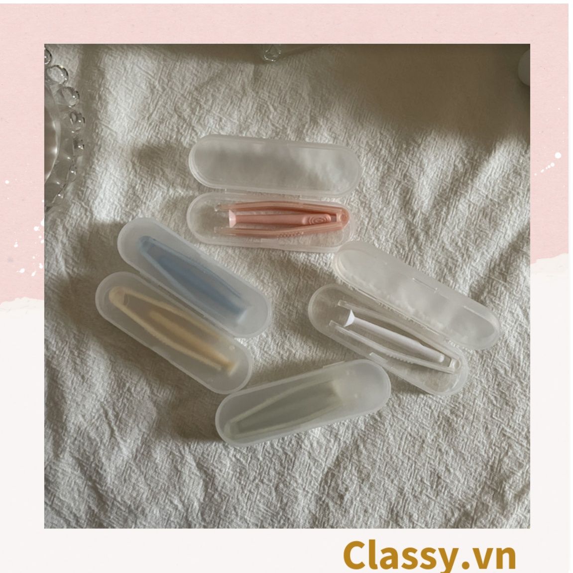  [GIAO HÀNG 7-25 NGÀY]  Bộ dụng cụ đeo lens và tháo lens kính áp tròng chất lượng cao nhiều màu lựa chọn PK1312 