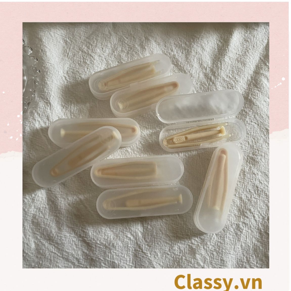 [GIAO HÀNG 7-25 NGÀY]  Bộ dụng cụ đeo lens và tháo lens kính áp tròng chất lượng cao nhiều màu lựa chọn PK1312 