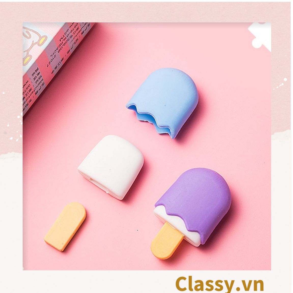 Combo 4 Cục Gôm Nhiều Hình Ngộ Nghĩnh Cho Bé Vui Học