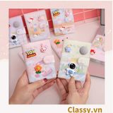  Sổ tay mini, sổ kẻ ngang, cài nút bấm nhiều họa tiết cute thích hợp cho học sinh/sinh viên PK1331 