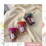  [GIAO HÀNG 7-25 NGÀY] Thun cột tóc nhiều màu siêu đàn hồi kèm ly nhựa dễ thương PK1354 