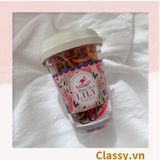  [GIAO HÀNG 7-25 NGÀY] Thun cột tóc nhiều màu siêu đàn hồi kèm ly nhựa dễ thương PK1354 