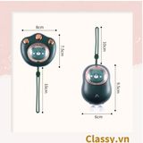  Máy sưởi ấm tay mini Classy sạc bằng USB nhỏ gọn nhiều màu PK1362 