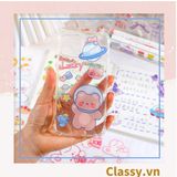  [GIAO HÀNG 7-25 NGÀY] Classy Hình dán, sticker dễ thương, sticker dán laptop, điện thoại, sổ, bình nước nhiều họa tiết PK1380 