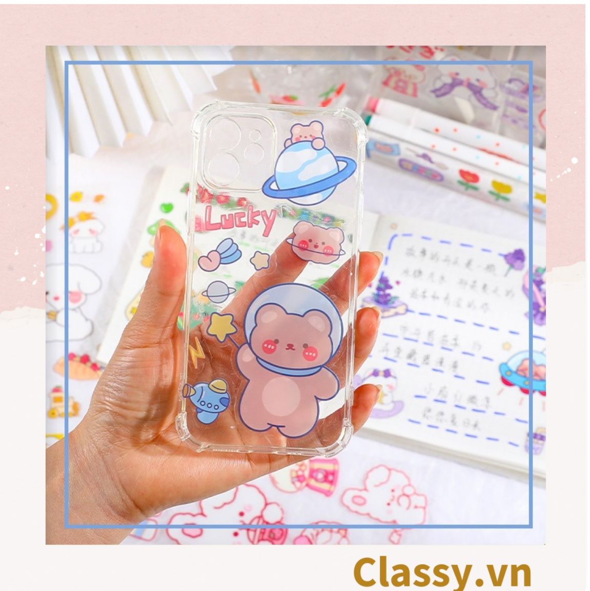  Classy Hình dán, sticker dễ thương, sticker dán laptop, điện thoại, sổ, bình nước nhiều họa tiết PK1380 