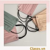  [GIAO HÀNG 7-25 NGÀY]  Combo 500 chiếc khẩu trang Classy màu loang tông hồng, giúp kháng khuẩn PK1387 