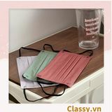 [GIAO HÀNG 7-25 NGÀY]  Combo 500 chiếc khẩu trang Classy màu loang tông hồng, giúp kháng khuẩn PK1387 