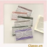  [GIAO HÀNG 7-25 NGÀY]  Combo 500 chiếc khẩu trang Classy màu loang tông hồng, giúp kháng khuẩn PK1387 