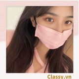  [GIAO HÀNG 7-25 NGÀY]  Combo 500 chiếc khẩu trang Classy màu loang tông hồng, giúp kháng khuẩn PK1387 