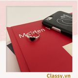  Nhẫn hở kim loại họa tiết trái tim đầy sang trọng PK1394 
