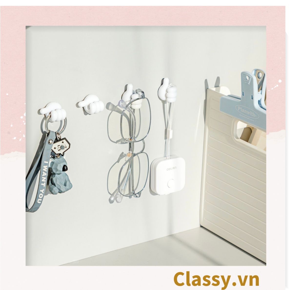  Classy Miếng nhựa cố định dây cáp hình bàn tay chống rối dây cáp PK1397 