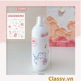  Classy Chai chiết mỹ phẩm dạng xịt, dạng vòi bấm bằng nhựa dung tích 100ml, 50ml PK1398 