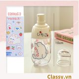  Classy Chai chiết mỹ phẩm dạng xịt, dạng vòi bấm bằng nhựa dung tích 100ml, 50ml PK1398 