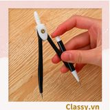  [GIAO HÀNG 7-25 NGÀY]  Classy Bộ comba, đồ dùng vẽ hình tròn bằng thép đi kèm lõi thay tiện lợi PK1409 