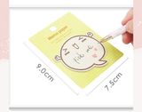  [GIAO HÀNG 7-25 NGÀY]  Classy Giấy note, giấy ghi chú hoạt tiết độc đáo nhiều màu pastel PK1416 