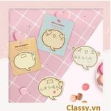  [GIAO HÀNG 7-25 NGÀY]  Classy Giấy note, giấy ghi chú hoạt tiết độc đáo nhiều màu pastel PK1416 