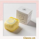  [GIAO HÀNG 7-25 NGÀY]  Classy Bàn chải tắm silicon tạo bọt matxa, đầu lông mềm mại PK1424 