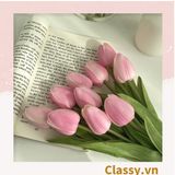  Bông tulip bằng vải, làm đạo cụ chụp hình, trang trí nhà cửa PK1474 