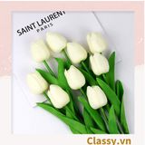  Bông tulip bằng vải, làm đạo cụ chụp hình, trang trí nhà cửa PK1474 