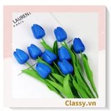  Classy Bông tulip bằng vải, làm đạo cụ chụp hình, trang trí nhà cửa PK1474 