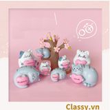  Mô mèo kitty  Classy cưng xỉu trưng bày ô tô, tiểu cảnh, bày bàn học, tủ sách, trang trí shop PK697 
