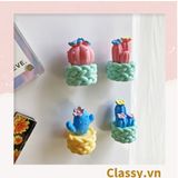  Classy Chậu cây xương rồng mini bằng nhựa, trang trí bàn làm việc, bàn học, decor phòng PK1489 