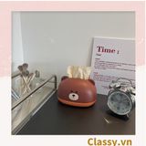  Classy Hộp nhựa đựng khăn giấy rút, họa tiết con vật đáng yêu PK1492 