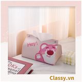  Hộp đựng khăn giấy bằng da PU chống thấm nước PK1511 