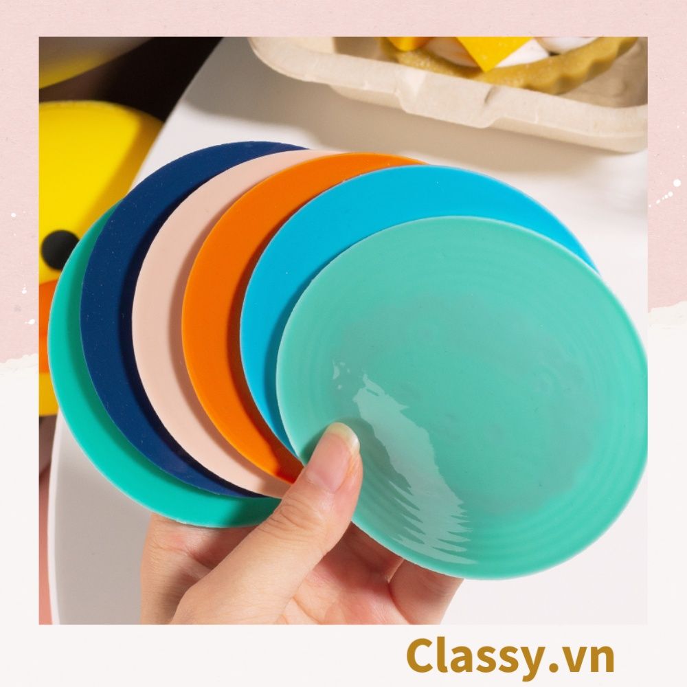  Classy Miếng lót đế ly, lót đế cốc họa tiết động vật ngẫu nhiên PK1515 