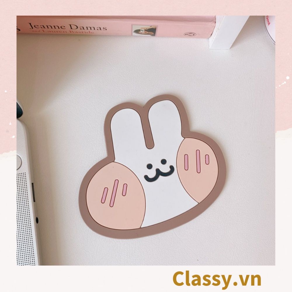  [GIAO HÀNG 7-25 NGÀY]  Classy Miếng lót đế ly, lót đế cốc họa tiết động vật ngẫu nhiên PK1515 
