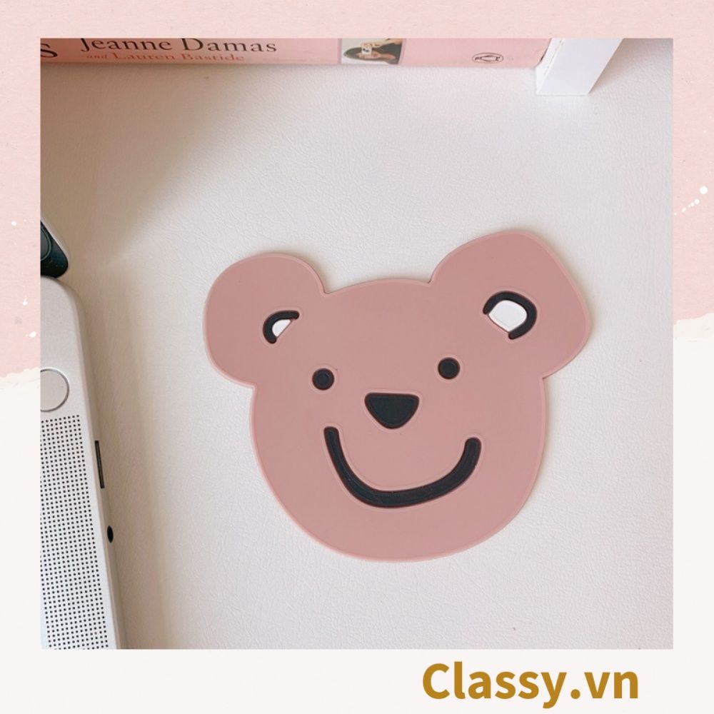  [GIAO HÀNG 7-25 NGÀY]  Classy Miếng lót đế ly, lót đế cốc họa tiết động vật ngẫu nhiên PK1515 