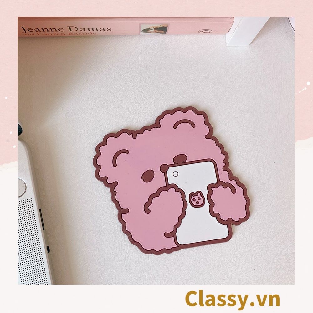  [GIAO HÀNG 7-25 NGÀY]  Classy Miếng lót đế ly, lót đế cốc họa tiết động vật ngẫu nhiên PK1515 